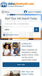 Mobile Screenshot of idahojobnetwork.com